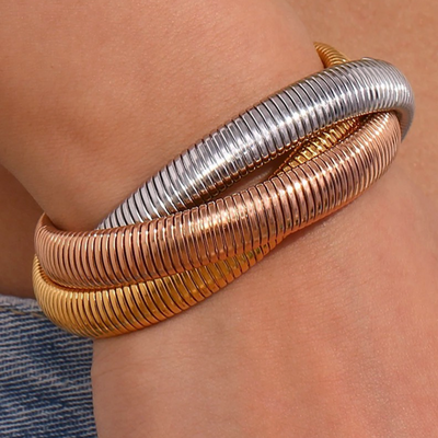 Trio Chunky Wrap Bracelet Ladies