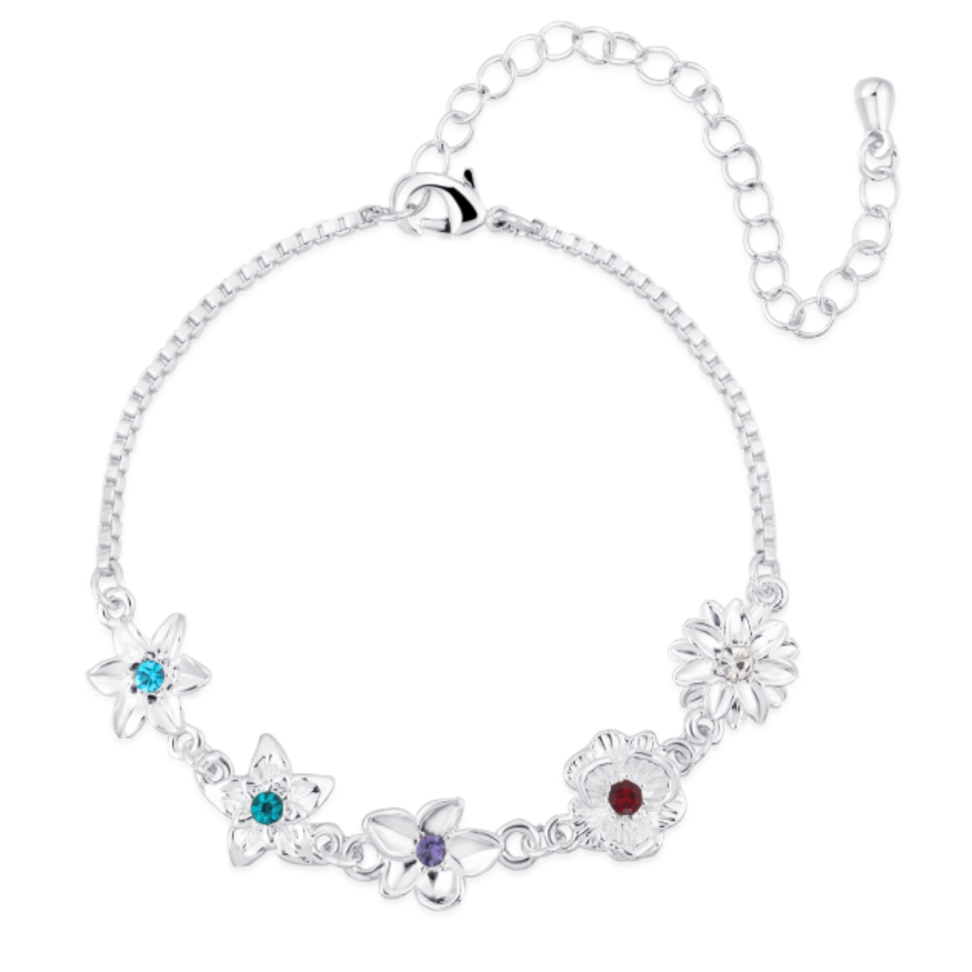 Classic Birth Flower Bracelet
