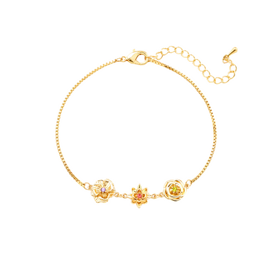 Classic Birth Flower Bracelet