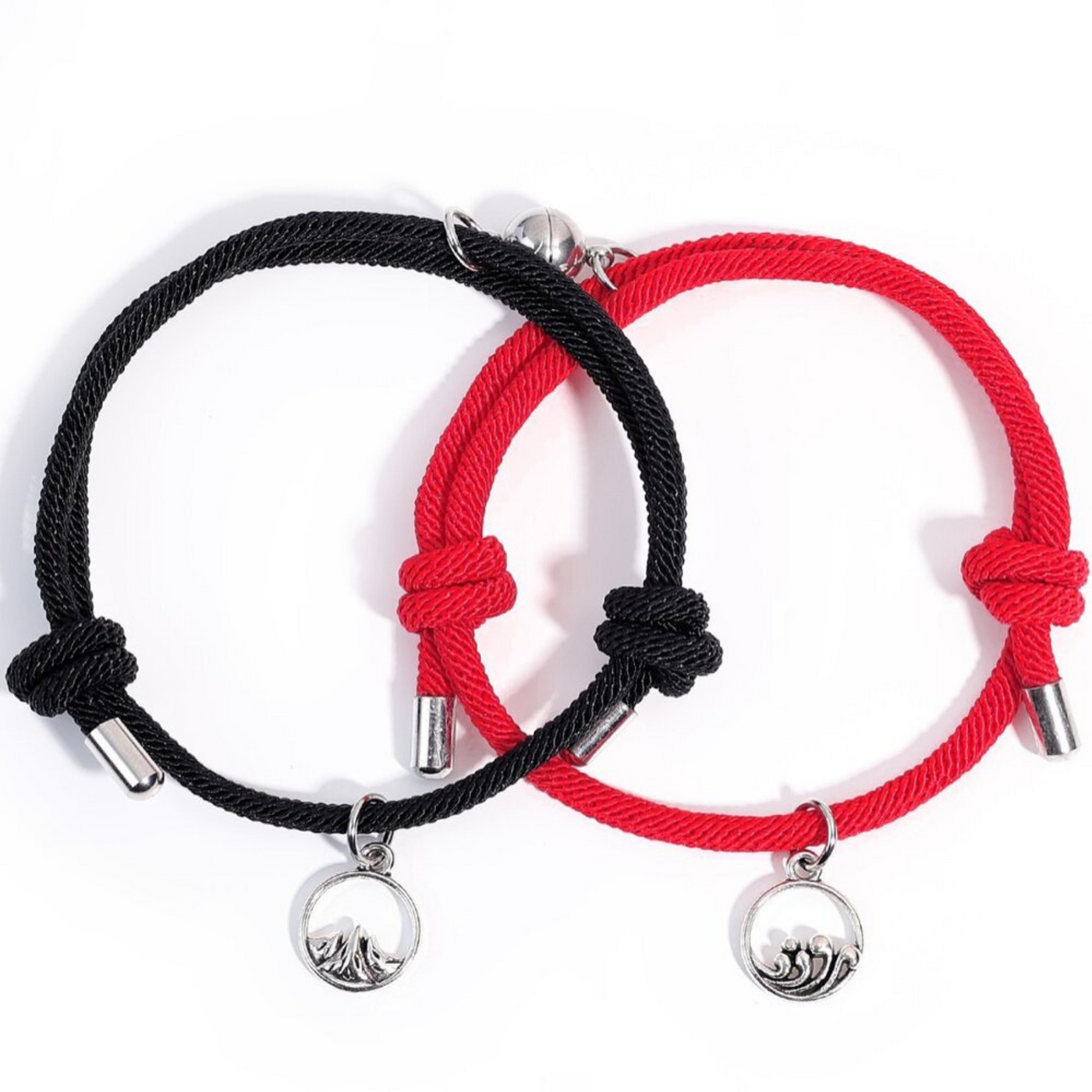 Magnetic Connection Mountain and Sea Bracelet