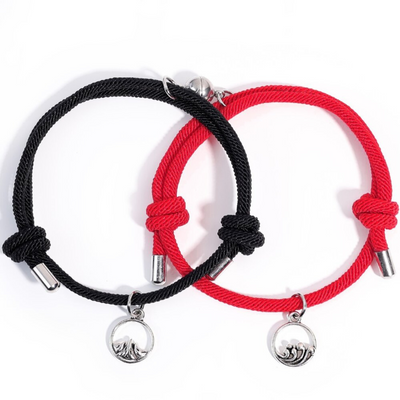 Magnetic Connection Mountain and Sea Bracelet