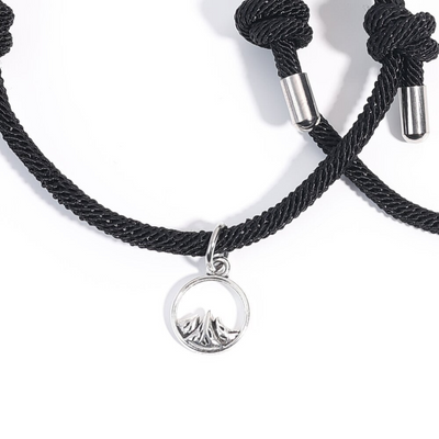 Magnetic Connection Mountain and Sea Bracelet