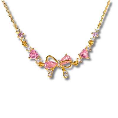Charming roze crystal bracelet