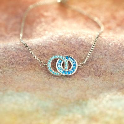 Infinite Connection Birthstone Bracelet