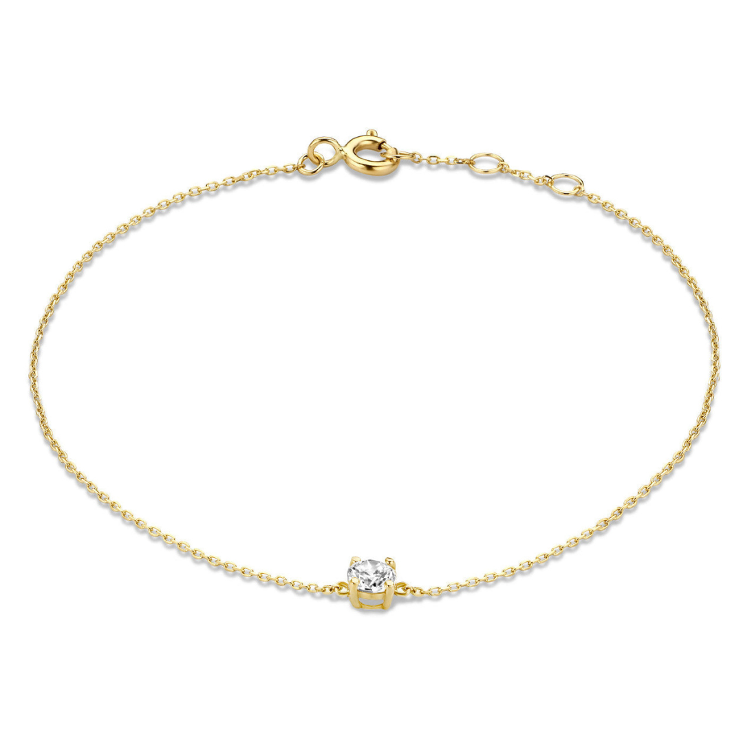 Charming Solitaire Bracelet Ladies