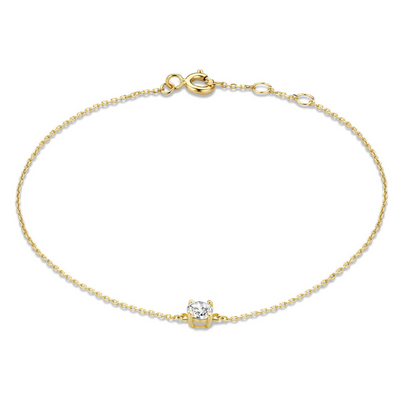 Charming Solitaire Bracelet Ladies