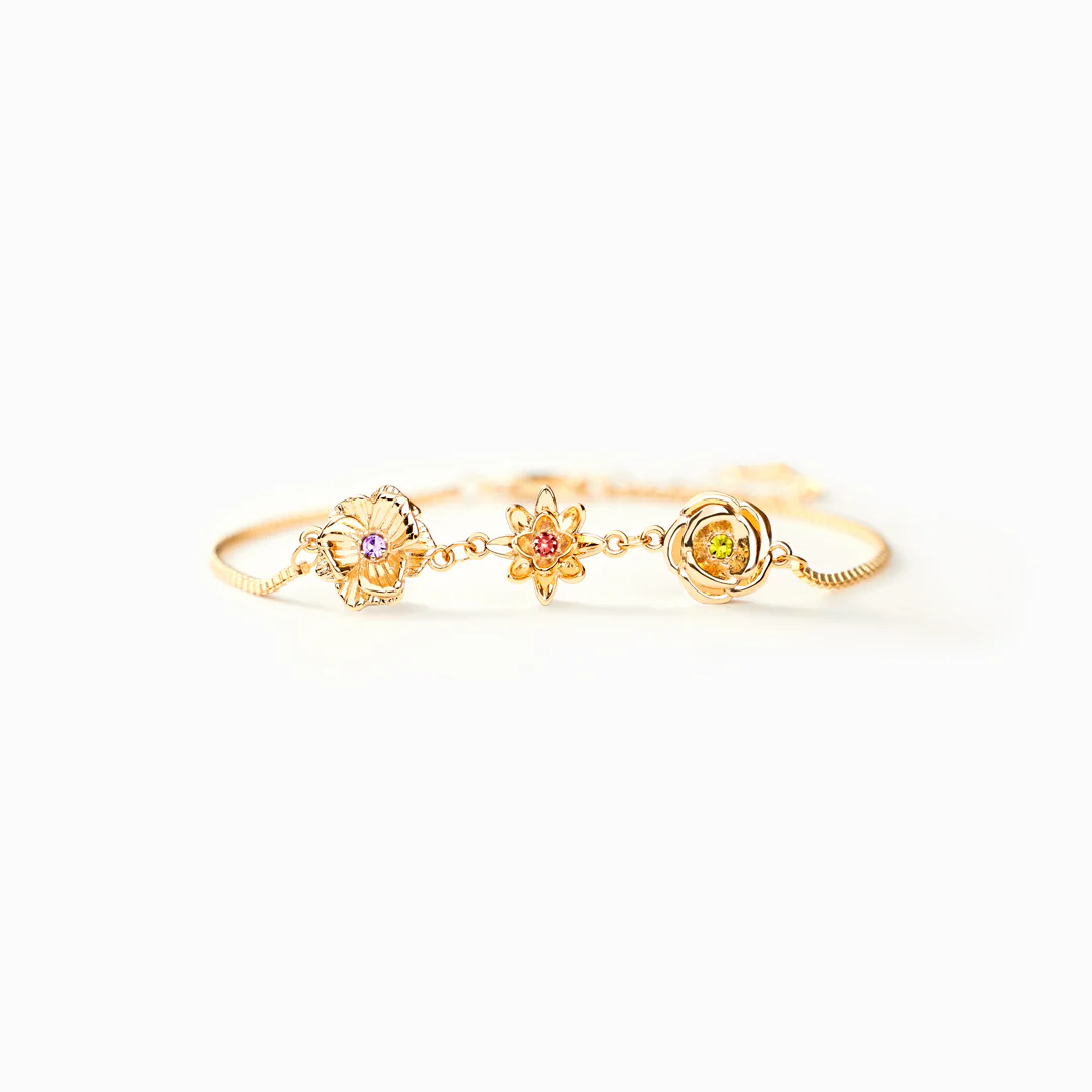 Classic Birth Flower Bracelet