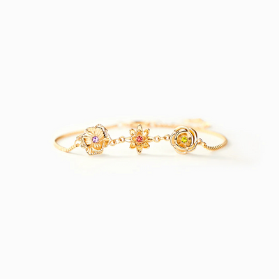 Classic Birth Flower Bracelet