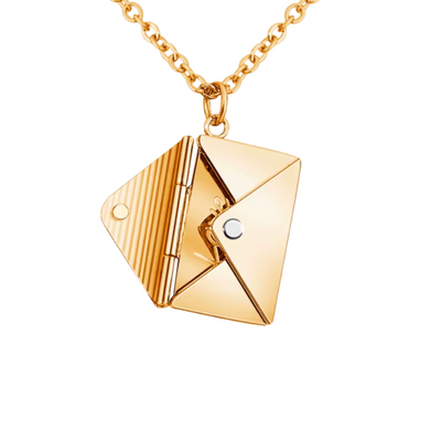 Love Letter Locket Necklace Ladies