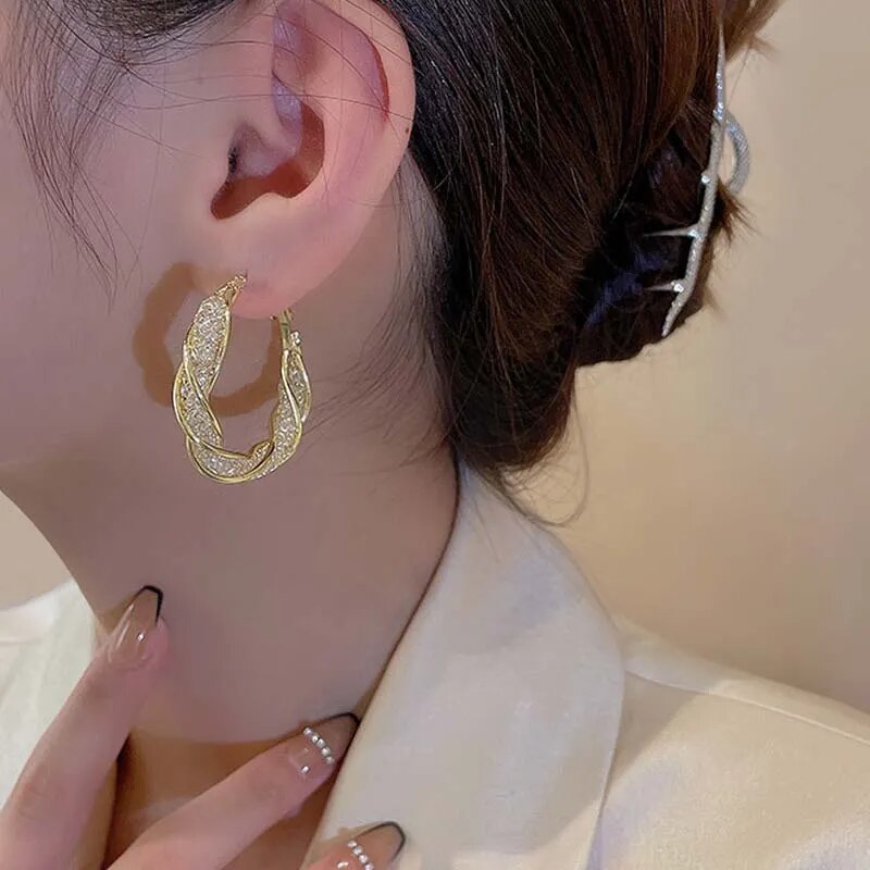 Milan Luxury - Fashion Twist Earrings
