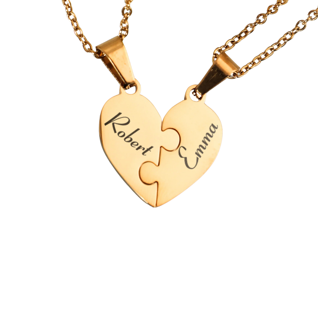 Puzzle Family Necklace