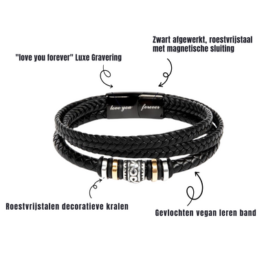 'Love You Forever' Son Bracelet