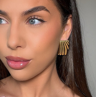Wave Statement Earrings